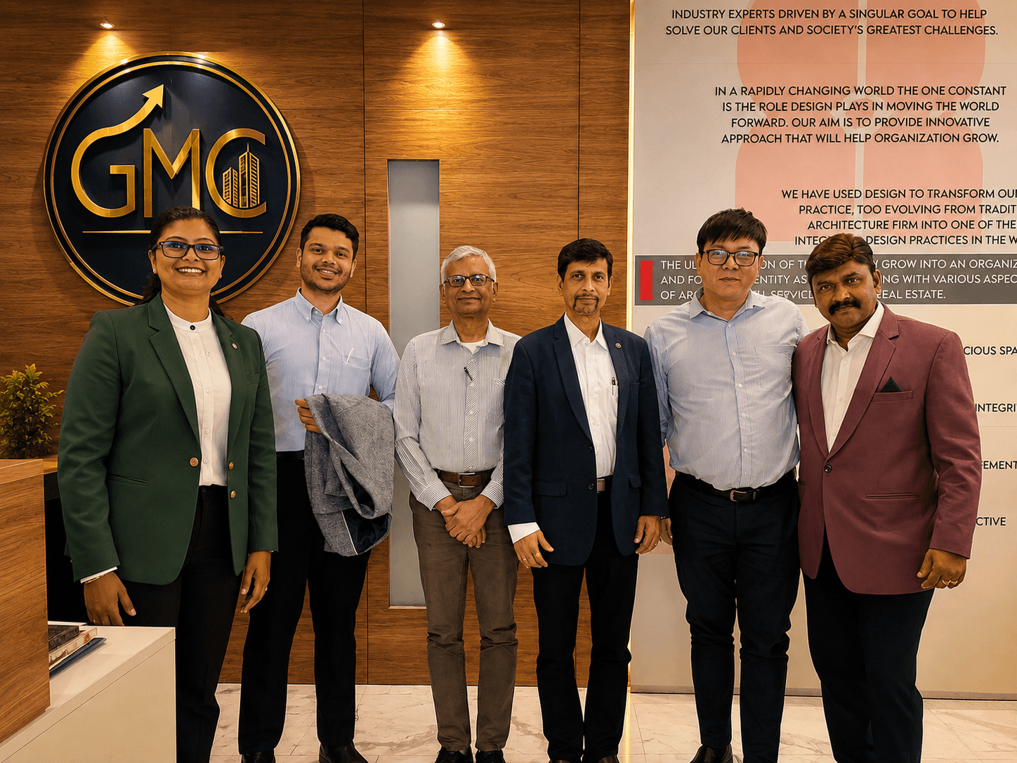 GMC meeting with clients and project partners